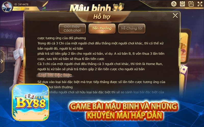 Game bài Mậu binh và những khuyến mãi hấp dẫn