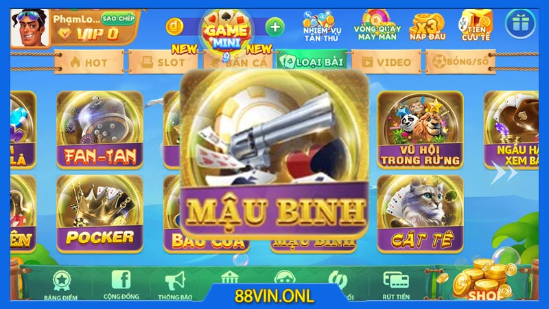 game bài mâu binh